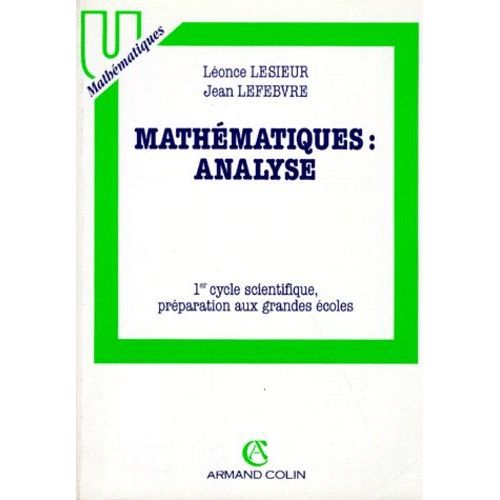 Mathematiques Analyses