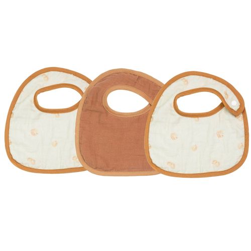 Lot De 3 Bavoirs Naissance Diplododo - Trois Kilos Sept