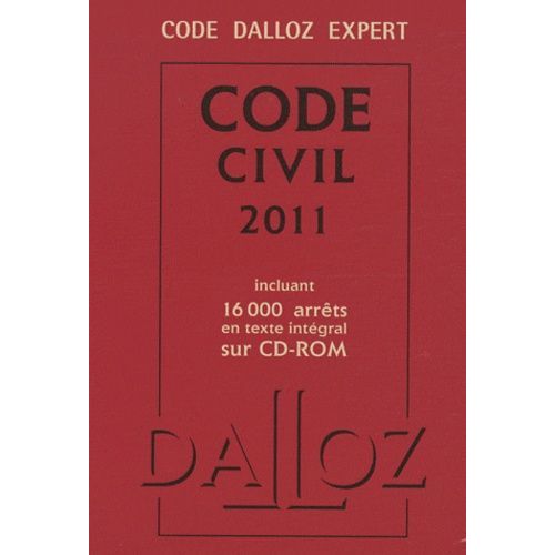 Code Civil 2011 - (1 Cd-Rom)