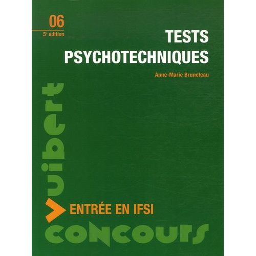 Tests Psychotechniques - Entrée En Ifsi