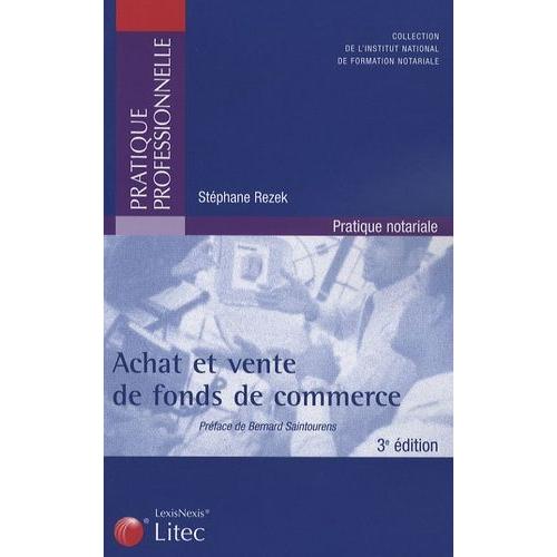 Achat Et Vente De Fonds De Commerce