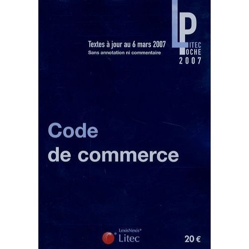 Code De Commerce