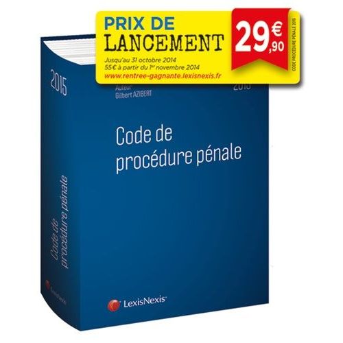 Code De Procédure Pénale 2015