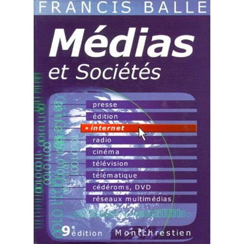Medias Et Societes - 9ème Édition