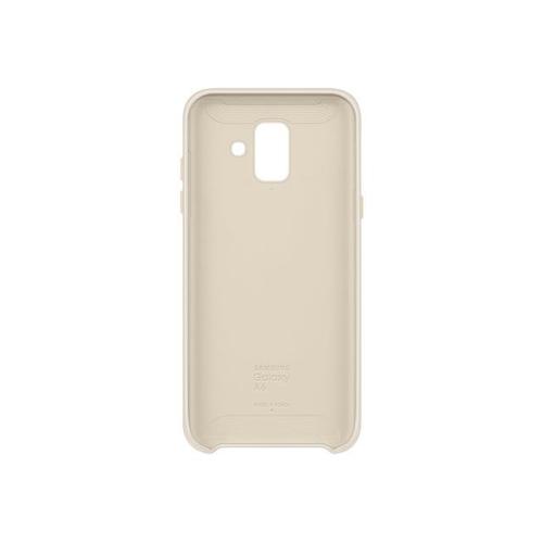 Samsung Dual Layer Cover Ef-Pa600 - Coque De Protection Pour Téléphone Portable - Or - Pour Galaxy A6 (2018)