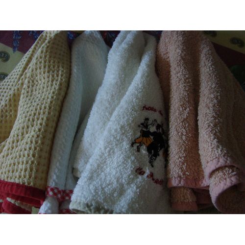 Essuie Main, 2 Essuies Main En Coton , 2 Essuies Main En Coton Éponge Diamètre 60cm