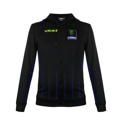 Sweat A Capuche Zip Vr46 Yamaha