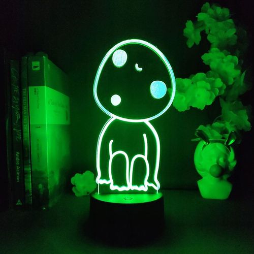 Convient Pour Princesse Mononoke Anime Pi Lampe Lampe De Chevet Veilleuse Af10039