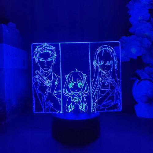 Convient Pour Spy X Family Lampe Anime Kawaii Lampe De Maison Lampe De Chevet Lampe De Nuit Af9366