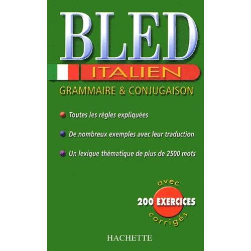 Bled Italien - Grammaire & Conjugaison