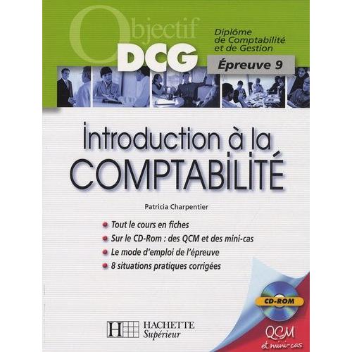 Introduction À La Comptabilité Dcg9 - (1 Cd-Rom)