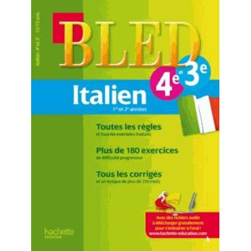 Italien 1re Et 2e Années 4e Et 3e