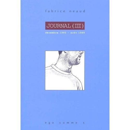 Journal Tome 3 : Décembre 1993-Août 1995