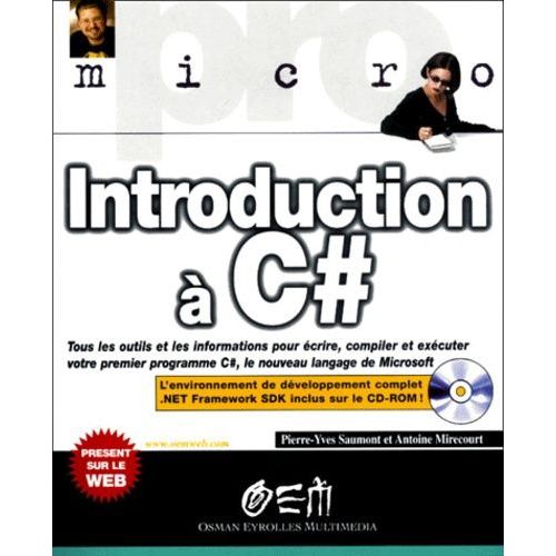 Introduction À C#. Avec Cd-Rom