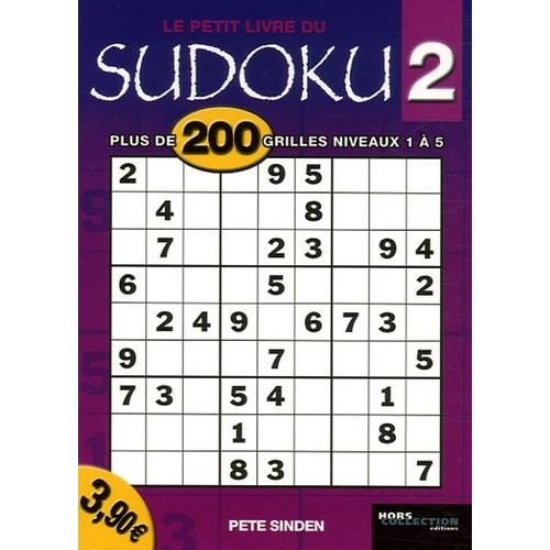 Le Petit Livre Du Sudoku - Tome 2