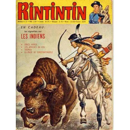 Rintintin Et Rusty (2e Série) N°22 Mensuel Octobre 1971 La Posada Tragique Les Apaches Su Ciel La Prise De Constantinople Les Indiens Livre Ancien Magasine Vintage Rare