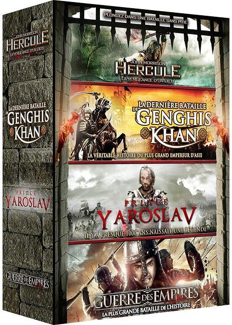 Grands Héros : La Dernière Bataille De Gengis Khan + Hercule : La Vengeance D'un Dieu + La Guerre Des Empires + Prince Yaroslav - Pack