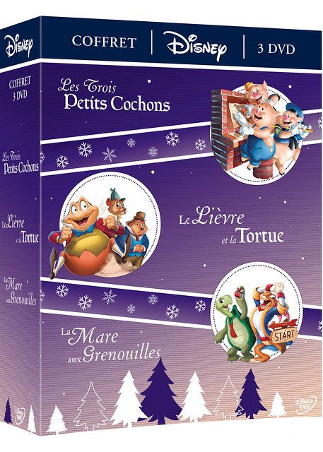 Coffret animation 3 dvd  neuf envoi en 24h — dvdculte