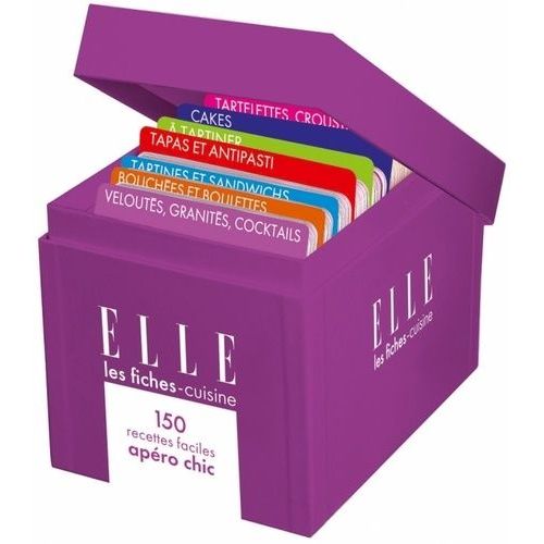 Elle - Les Fiches-Cuisine - 150 Recettes Apéro Chic