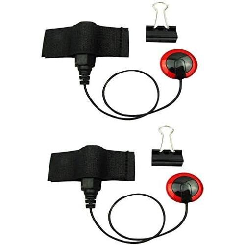 2 pcs Micro Piezo microphone de contact¿Multifonction universel Micros Micros, Pickup guitare (Guitare, ukulélé, différents Instruments acoustiques tels que Guitare, Violon)