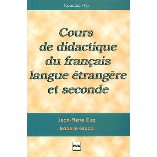 Cours De Didactique Du Français Langue Étrangère Et Seconde