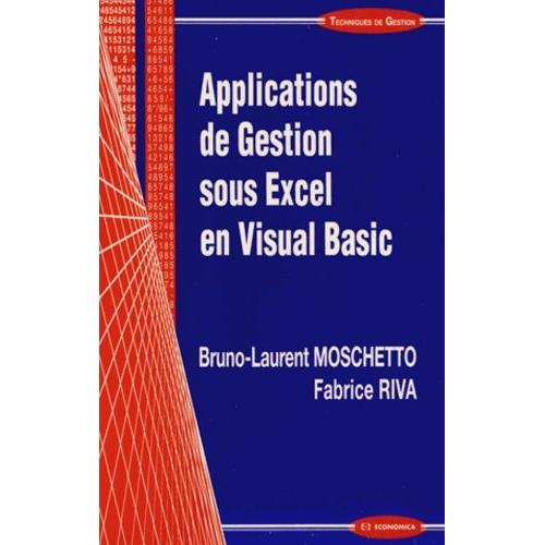 Applications De Gestion Sous Excel En Visual Basic