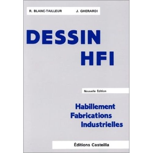 Dessin Hfi Habillement, Fabrications Industrielles