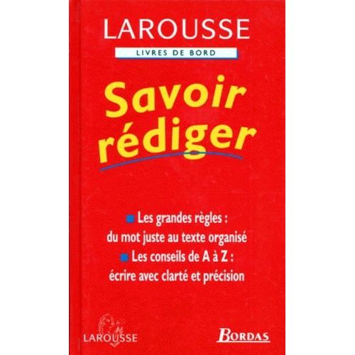 Savoir Rédiger