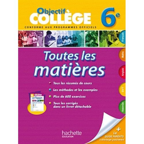 Toutes Les Matières 6e