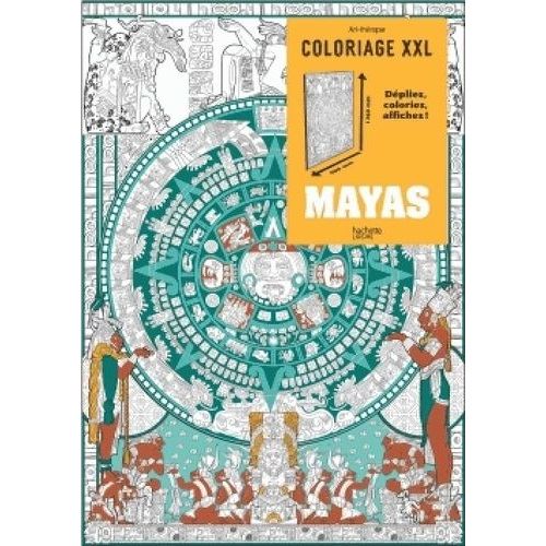 Coloriage Xxl Mayas