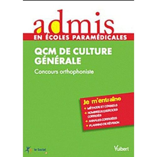 Concours Orthophoniste - 1500 Qcm De Culture Générale