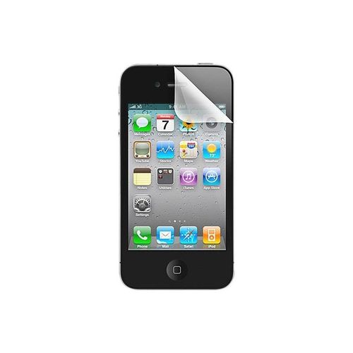 Lot 2 Films De Protection Iphone 4 4s Transparent Anti Bactérien Anti Rayures
