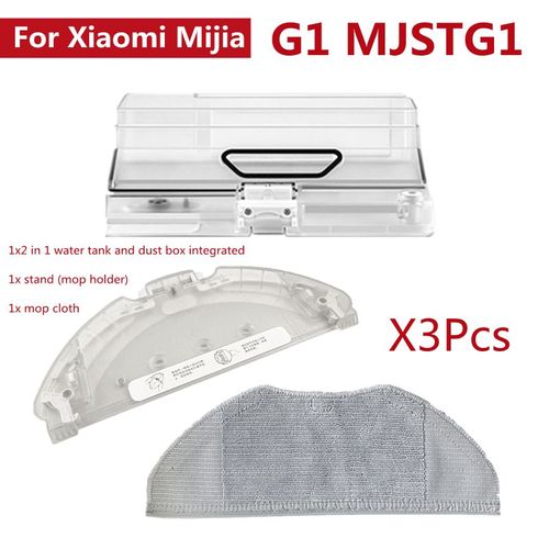 Réservoir D'Eau Pour Xiaomi Mijia Robot G1, Boîte À Poussière, Pièces D'Aspirateur, Mjstg1, Support De Réservoir D'Eau, Remorque, Accessoires De Vadro 9109-May16550