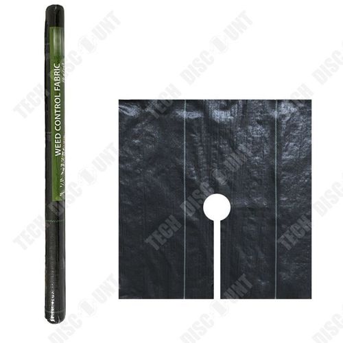 Couvre-Mauvaises Herbes 3x10M Polypropylène Noir Membrane anti-mauvaises herbes Tapis anti-mauvaises herbes Filet jardinage Mulc