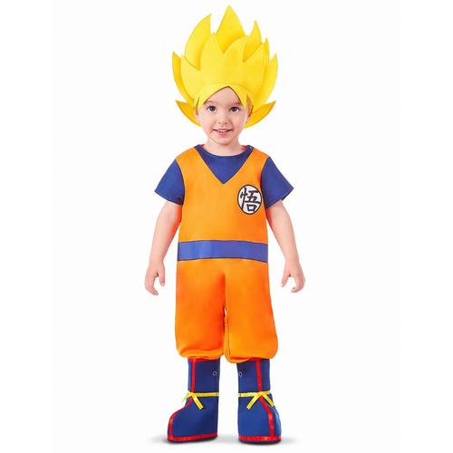Déguisement Goku Super Saiyan Dragon Ball Z Bébé - Taille: 7 - 12 Mois (74 - 80 Cm)