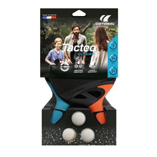 Raquette Tennis De Table Cornilleau Tacteo Pack Duo Noir