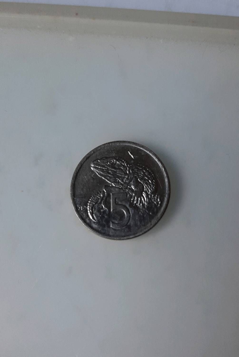 Pièce 5 Cent Nouvelle Zélande 1995