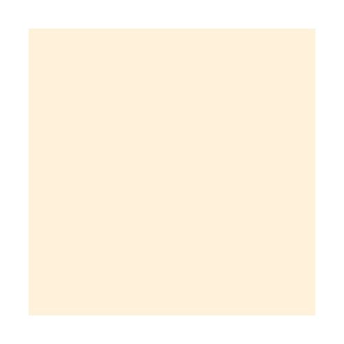 Peinture mat mur et plafond biosourcée - Peinture chambre, salon, pièces à vivre Blanc Crème - RAL 9001 2.5 L (+ ou - 30m² par couche)