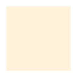 Peinture mat mur et plafond biosourcée - Peinture chambre, salon, pièces à vivre Blanc Crème - RAL 9001 10 L (+ ou - 120m² par couche)