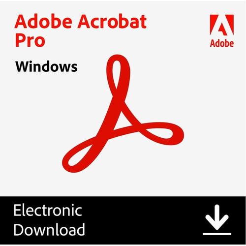 Acrobat Pro Dc - Editeur Pdf - Activation À Vie - Licence Logicielle