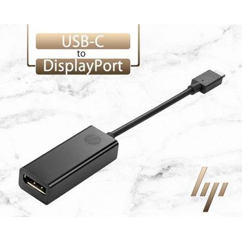 HP INC. Adaptateur USB-C vers Display Port - 831119-001, 831753-001, N9K78AA