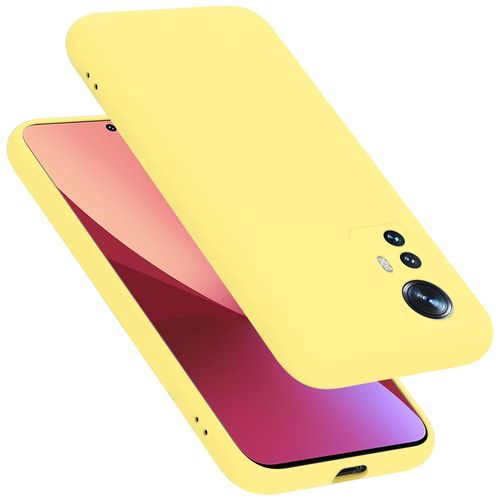 Cadorabo Housse Compatible Avec En Liquid Yellow - Étui De Protection En Silicone Tpu Flexible