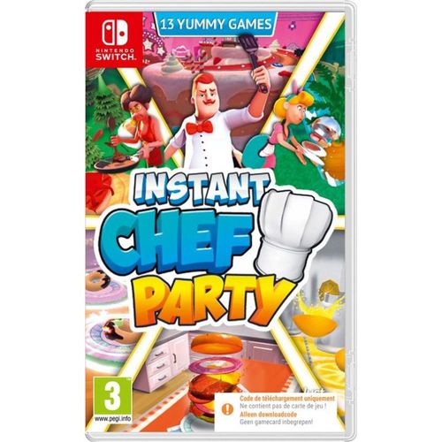Instant Chef Party Nintendo Switch - Code De Téléchargement