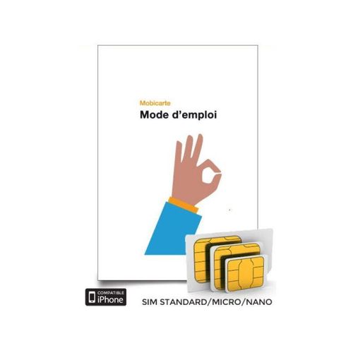 Carte Sim Prépayée Sans Abonnement