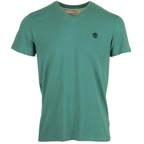 Timberland V Neck Short Sleeve Tee