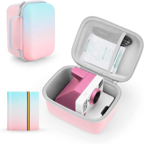 Étui Housse Et Albums Photos Pour Polaroid Now 9027/9056/9055, Now+ 9062, Onestep+ 9010, Onestep 2 Vf 9020, Coque Rigide Rangement Sac De Voyage Pour La Protectio¿Pente¿