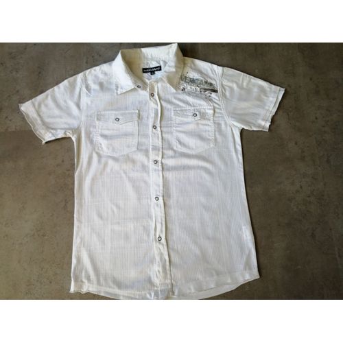 Chemise Blanche Taille 14 Ans Overgame