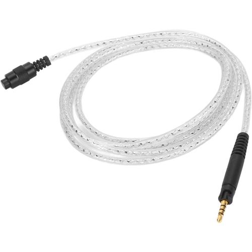 Câble D'écouteur plaqué Argent, Mise à Niveau de Remplacement de Câble D'écouteur Détachable avec Fiches de 2,5 Mm, 3,5 Mm et 4,4 Mm pour for Sennheiser HD518 HD558 HD598 HD569