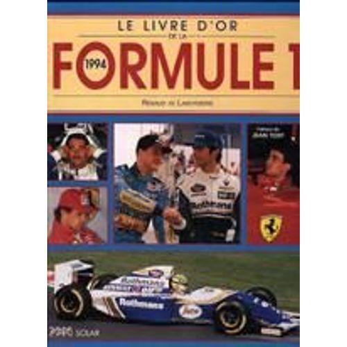 Le Livre D'or De La Formule 1, 1994