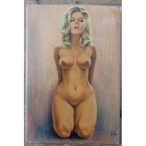 Pin-Up Aslan Sur Carte Toilée